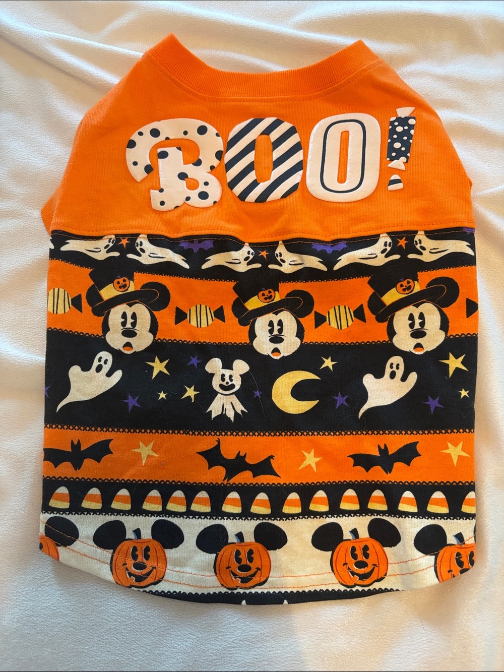 Disney Orange & Black 'BOO!' Spirit jersey for dogs